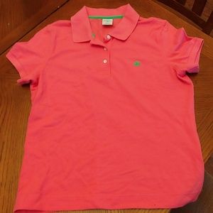 Brooks Brothers women's pink polo